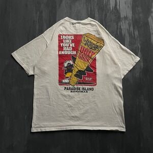 Vintage Whoop Ass Ugly Stick shirt mens Large White‎ 1990s